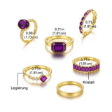Bague améthyste | Or