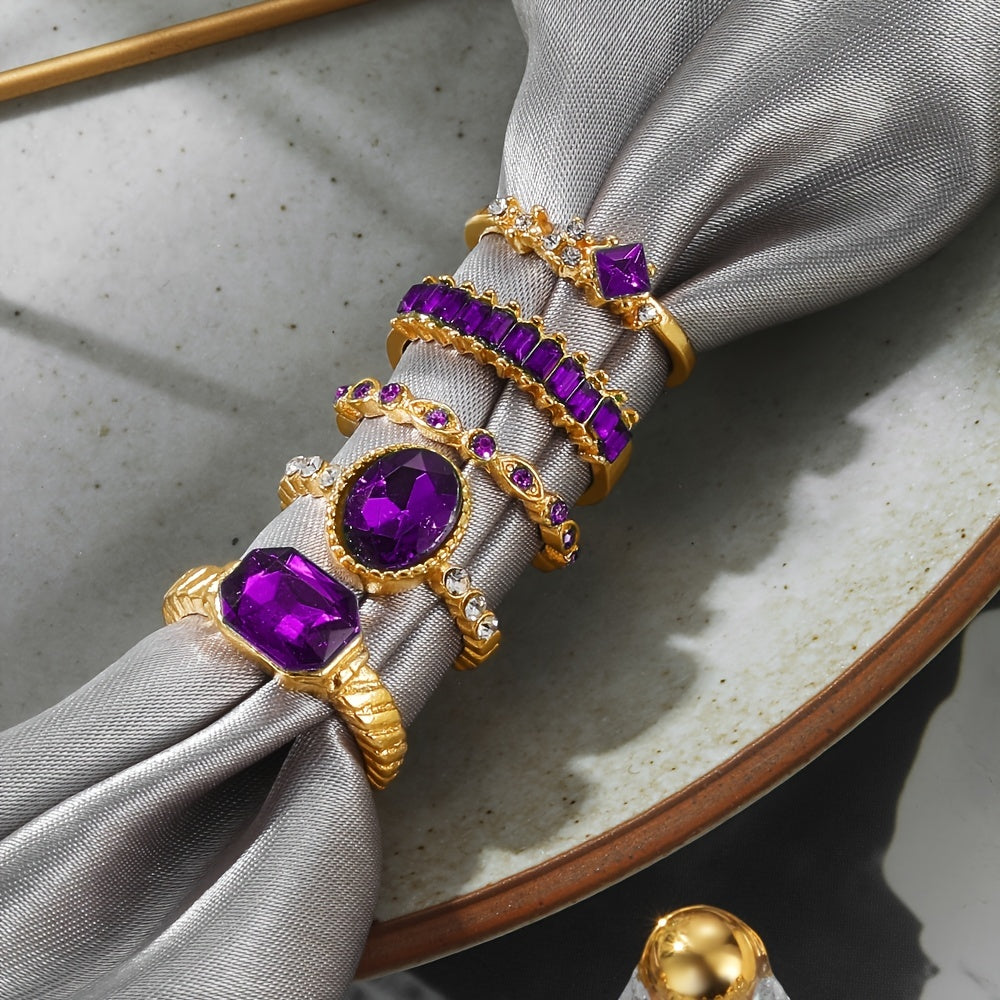 Bague améthyste | Or
