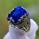 Bague Clara Saphira | Or bicolore