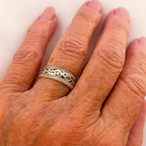 Bague ajourée brillante | Or