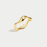 Bague Élyra Fluide flow | Or