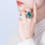 Bague émeraude Régente | Or
