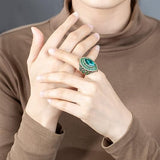 Bague émeraude Régente | Or