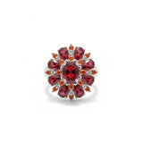 Bague pétale écarlate | Or