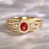 Bague rubis | Or