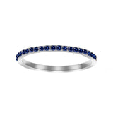 Bague Soraya Azurine | Or blanc
