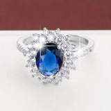 Bague Vionne Saphirée | Or blanc