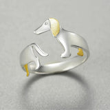 Bague réglable | Or blanc