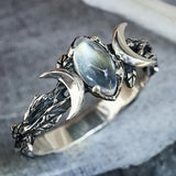 Bague en pierre de lune | Or