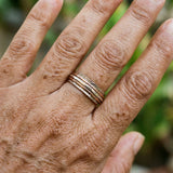 Bague rétro classique | Or