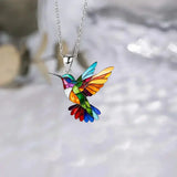Beau collier avec hirondelle et boucles d'oreilles en cadeau, offre pour une durée limitée | Or