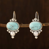 Boucles d'oreilles Briselle rivage | Or blanc