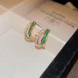 Boucles d'oreilles Chloé Feuillage | Or