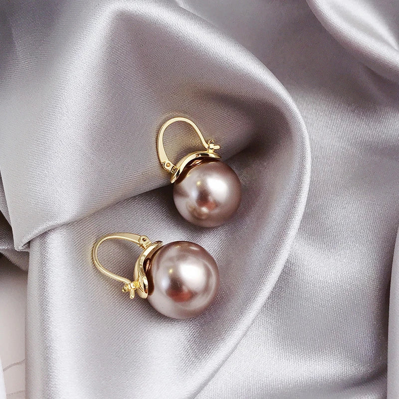 Boucles d'oreilles Fette avec des marguerites | Or