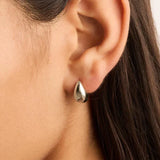 Boucles d'oreilles Mato | Or blanc