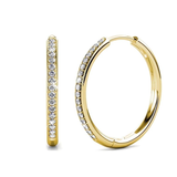 Boucles d'oreilles Sorel pave | Or