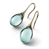 Boucles d'oreilles avec opale Intégrée | Or