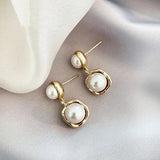 Boucles d'oreilles avec des marguerites | Or