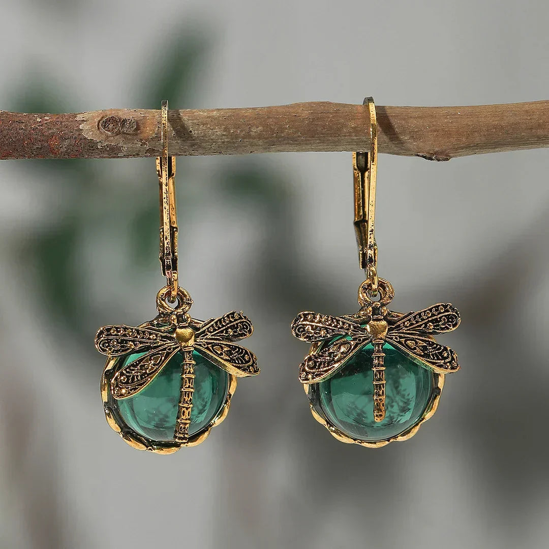 Boucles d'oreilles circulaires antique | Or blanc