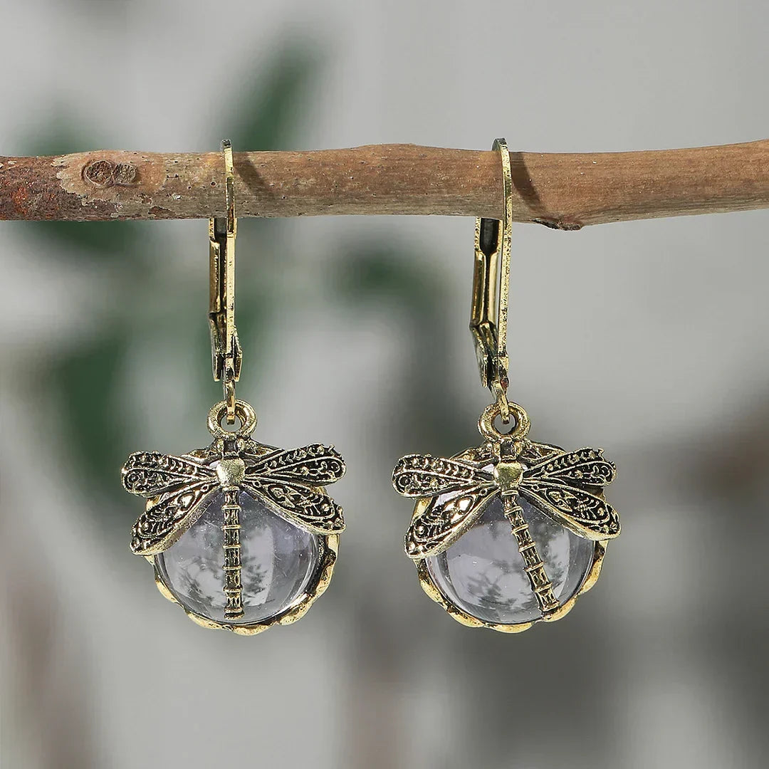 Boucles d'oreilles circulaires antique | Or blanc