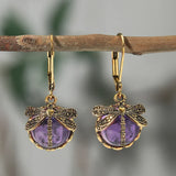 Boucles d'oreilles circulaires antique | Or blanc