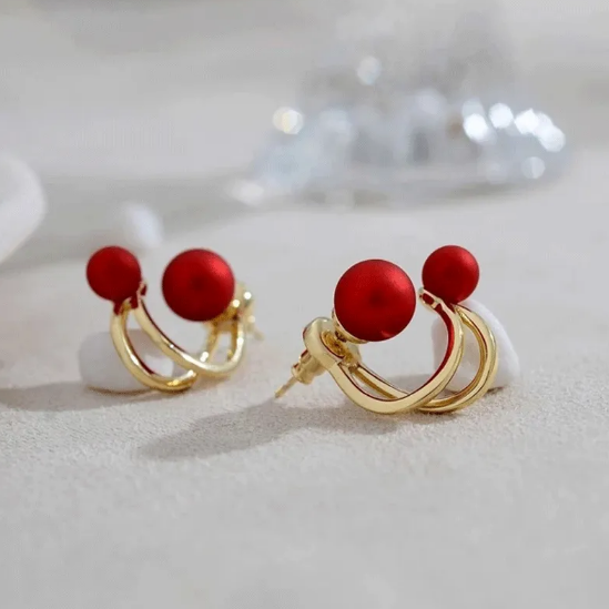 Boucles d'oreilles | Or blanc