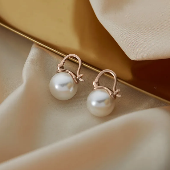 Boucles d'oreilles | Or blanc
