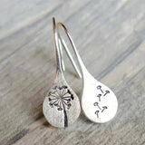 Boucles d'oreilles en dentelle | Or blanc