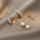 Boucles d'oreilles avec perles | Or