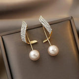 Boucles d'oreilles avec perles | Or