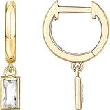 Boucles d'oreilles pendantes | Or