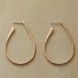 Boucles d'oreilles rétro ours | Or