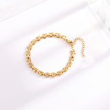 Bracelet chaîne Montre | Or