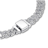 Bracelet cubain pave | Or