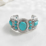 Bracelet cuff céleste Valcourt | Or blanc