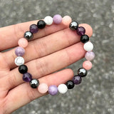 Bracelet Dora améthyste | Or