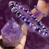 Bracelet Milena améthyste | Or