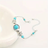 Bracelet Oasis Vol de papillon | Or blanc