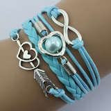 Bracelet rétro arc d’Amour | Or