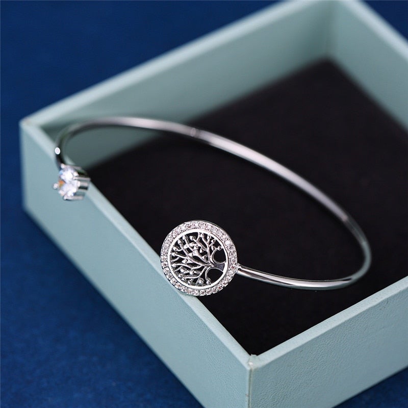 Bracelet ajustable arbre de vie | Or