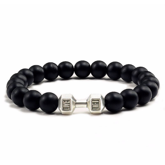 Bracelet d'aromathérapie avec pierres de lave | Or