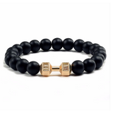 Bracelet d'aromathérapie avec pierres de lave | Or