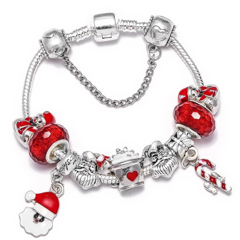 Bracelet de noël | Or