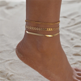Bracelet de cheville | Or