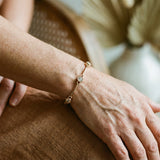 Bracelet élégant à brillants | Or