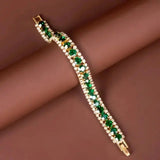 Bracelet et vert | Or