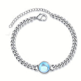 Bracelet en pierre de lune Voix intérieure | Or