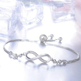 Bracelet infini ajustable | Or