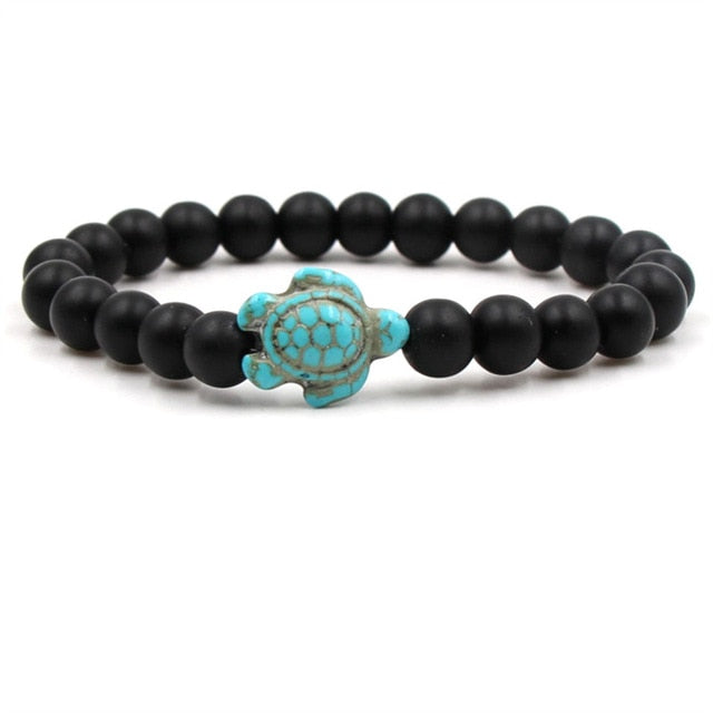 Bracelets exclusifs en pierres naturelles en forme de tortue | Or