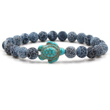 Bracelets exclusifs en pierres naturelles en forme de tortue | Or